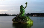 Esttua de Iracema na Lagoa da Messejana. </br></br> Palavras-chave; Iracema. Esttua. Cultura. Monumentos. Aspectos Culturais. Literatura. Brasil. Fortaleza.  