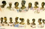 Pintura de Debret (1835). O Brasil recebeu 37% de todos os escravos africanos que foram trazidos para as Amricas, totalizando mais de trs milhes de pessoas. </br></br> Palavras-chave: Negro. Etnias. Escravido. Brasil. Amricas. Cultura.