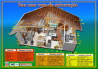 Essa casa serve para ilustrar alguns itens que esto em sua casa e so provenientes da minerao. </br></br> Palavras-chave: Minrios. Casa. Minerao. Dimenso sociambiental. Desmatamento. Poluio.