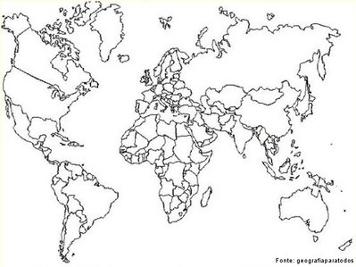 Planisfério, Mapa-Mundi