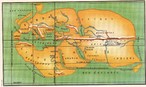 Eratstenes (285 - 194 a.C.) desenhou um mapa do mundo melhorado, incorporando informao resultante das campanhas de Alexandre, o Grande, e dos seus sucessores. A sia surge maior, refletindo os novos conhecimentos da verdadeira dimenso do continente. Eratstenes foi tambm o primeiro gegrafo a incorporar paralelos e meridianos nas suas representaes cartogrficas. </br></br> Palavras-chave: Cartografia. Geografia. Mapas. Eratstenes. Continente. Paralelos. Meridianos. Representao Cartogrfica.