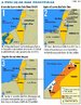 Mapa de Israel - Oriente Mdio. O Estado de Israel  um pas no Oriente Mdio, na extremidade sudeste do Mar Mediterrneo.  uma repblica democrtica parlamentar fundada em 14 de Maio de 1948. Faz fronteira com o Lbano no norte, Sria e Jordnia ao leste e Egito no sudoeste. </br></br> Palavras-chave: Poltica. Espao Geogrfico. Territrio. Lugar. Pas. Israel. Mapa.