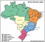 O Brasil est dividido em cinco regies: Norte, Nordeste, Centro-Oeste, Sudeste e Sul.</br></br> Os estudos da Diviso Regional do IBGE tiveram incio em 1941, sob a coordenao do Prof. Fbio Macedo Soares Guimares. O objetivo principal de seu trabalho foi de sistematizar as vrias "divises regionais" que vinham sendo propostas, de forma que fosse organizada uma nica Diviso Regional do Brasil para a divulgao das estatsticas brasileiras.</br></br> A Diviso Regional do Brasil em mesorregies, partindo de determinaes mais amplas em nvel conjuntural, buscou identificar reas individualizadas em cada uma das Unidades Federadas, tomadas como universo de anlise e definiu as mesorregies com base nas seguintes dimenses: o processo social como determinante, o quadro natural como condicionante e a rede de comunicao e de lugares como elemento da articulao espacial.</br></br> Aplicabilidade: elaborao de polticas pblicas; subsidiar o sistema de decises quanto  localizao de atividades econmicas, sociais e tributrias; subsidiar o planejamento, estudos e identificao das estruturas espaciais de regies metropolitanas e outras formas de aglomeraes urbanas e rurais.</br></br>Palavras-chave: Dimenso Poltica do Espao Geogrfico. Territrio. Lugar. Pas. Mapa. Regies.