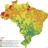 O mapa acima apresenta o IDHM no Brasil no ano de 2010.<br><br>O que  o IDHM? O ndice de Desenvolvimento Humano Municipal compreende indicadores de trs dimenses do desenvolvimento humano: longevidade, educao e renda. O ndice varia de 0 a 1. Quanto mais prximo de 1, maior o desenvolvimento humano. <br><br>Apesar de ter sua metodologia baseada no clculo do IDH Global  publicado anualmente pela sede do PNUD em Nova York para mais de 150 pases , a comparao entre IDHM e IDH no  possvel , j que o IDHM  uma adaptao metodolgica do IDH ao nvel  municipal, utilizando outra base de dados (neste caso, os Censos do IBGE). Ambos agregam as dimenses longevidade, educao e renda, mas com diferentes indicadores e base de dados para retratar estas  dimenses. <a target="_blank" href="http://www.geografia.seed.pr.gov.br/arquivos/File/diferenca_idh_idhm.pdf">Saiba mais</a>.<br><br>Em 2010, o IDHM no Brasil foi considerado <strong>Alto</strong> (0,727) com 33,9% dos municpios brasileiros nesta faixa de desenvolvimento humano.<br><br>O IDHM do Brasil: cresceu 47,5% entre 1991 e 2010: a classificao do IDHM do Brasil mudou de <strong>Muito Baixo</strong> (0,493 em 1991) para <strong>Alto</strong> Desenvolvimento Humano (0,727 em 2010) - Com reduo das disparidades entre Norte (N, NE) e Sul (S, SE e CO); Com melhora acentuada dos municpios que tinham posies menores de IDHM; Com avano consistente ao longo dos 20 anos. </br></br> As faixas de desenvolvimento humano so calculadas tendo como base o ndice de Desenvolvimento Humano (IDHM) dos 5.565 municpios pesquisados pelo Censo do IBGE.</br></br>Palavras-chave: IDHM. Brasil. Natalidade. Educao. Esperana de vida. Populao. Desigualdade social. Pobreza. Salrio. IBGE. Censo demogrfico. Municpios.