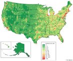 A populao dos Estados Unidos da Amrica foi estimada pelo Gabinete do Censo para o dia 16 de Janeiro de 2005 em 295.267.686 habitantes. Esta populao mais do que triplicou durante o sculo XX, de um nmero de cerca de 76 milhes em 1900, a uma taxa mdia de crescimento anual de 1.3%. No sculo XIX, o crescimento foi muito maior, em 1800, a populao era de apenas 4.9 milhes, se multiplicando por um fator de 16 em apenas 100 anos. </br></br> Palavras-chave: Populao. EUA. Censo. Crescimento Anual. 