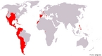 A colonizao espanhola das Amricas comeou com a chegada de Cristvo Colombo em 1492. Colombo procurava um novo caminho para as ndias e convenceu-se de que o encontrara. Ele foi feito governador dos novos territrios e fez vrias outras viagens atravs do Oceano Atlntico. </br></br> Palavras-chave: Colonizao Espanhola. Domnio. Explorao. Recursos Minerais. Roubo. Mortes. Amrica.