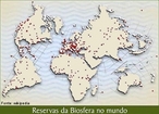 Biosfera  o conjunto de todos os ecossistemas da Terra.  um conceito da Ecologia, relacionado com os conceitos de litosfera, hidrosfera e atmosfera. Incluem-se na biosfera todos os organismos vivos que vivem no planeta, embora o conceito seja geralmente alargado para incluir tambm os seus habitats. </br></br> Palavras-chave: Dimenso Socioambiental. Dimenso Econmica. Floresta. Vegetao do Brasil. Mapa. Bioma. Biota. Ecossistema. Biodiversidade. Fauna. Biopirataria. Lugar. Territrio. Regio. Sociedade. 