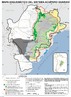 O Aqufero Guarani  a maior reserva subterrnea de gua doce do mundo, sendo tambm um dos maiores em todas as categorias. A maior parte (70% ou 840 mil km) da rea ocupada pelo aquifero - cerca de 1,2 milho de km - est no subsolo do centro-sudoeste do Brasil. O restante se distribui entre o nordeste da Argentina (255 mil km), noroeste do Uruguai (58 500 km) e sudeste do Paraguai (58 500 km), nas bacias do rio Paran e do Chaco-Paran. </br></br> Palavras-chave: Aqufero Guarani. Mapa. gua Doce. Poltica. Economia. gua Subterrnea.