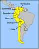 Localizada na Amrica do Sul, a Amrica Andina  formada por pases que tm o territrio cortado pela Cordilheira dos Andes, so eles: Bolvia, Chile, Colmbia, Equador, Peru e Venezuela. A superfcie ocupada pela Amrica Andina corresponde a 5,3 milhes de quilmetros quadrados, nos quais esto distribudos cerca de 144 milhes de habitantes.</br></br> Palavras-chave: Amrica Andina. Amrica. Cordilheira dos Andes.