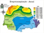 As cartas climticas do Estado do Paran, edio 2000, foram baseadas no acervo das informaes disponveis, coletadas e gerenciadas por diversas instituies. Estas foram analisadas e mapeadas com os melhores recursos atualmente disponveis para processamento e anlise de dados, bem como para a espacializao dos resultados. O mapa abaixo representa a evapotranspirao, que  a transferncia de gua de uma superfcie qualquer para a atmosfera, por meio dos processos de evaporao e transpirao. O conhecimento da gua perdida por evapotranspirao  fundamental para se conhecer o balano hdrico de uma certa regio. </br></br> Palavras-chave: Evapotranspirao. Atmosfera. Cartas Climticas. Paran. gua. Balano Hdrico. Evaporao. Transpirao.