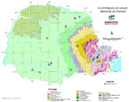 Mapa apresenta a localizao de reas com ocorrncia de guas Minerais no estado do Paran. gua mineral  gua que contm minerais ou outras substncias dissolvidas que alteram sua composio e/ou lhe do valor teraputico. Sais, compostos de enxofre e gases esto entre as substncias que podem estar dissolvidas na gua. </br></br> Palavras-chave: Territrio. Mapa temtico. Hidrografia. gua Mineral. Cartografia.