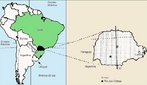 Os Kaingang vivem hoje em mais de 30 Terras Indgenas distribudas nos estados de So Paulo, Paran, Santa Catarina e Rio Grande do Sul. Os Kaingang, como outros grupos da famlia lingustica macro-j, so caracterizados como sociedades sociocntricas que reconhecem princpios sociocosmolgicos dualistas, apresentando um sistema de metades. </br></br> Palavras-chave: Dimenso Demogrfica e Cultural do Espao Geogrfico. Territrio. Regio. Lugar. ndios. Povos kaingang. Mapa.