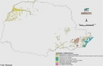 Os sedimentos so materiais slidos e semifluidos depositados no leito dos lagos e reservatrios graas ao carregamento pelas enxurradas (de areia, silte e argila) da bacia de contribuio; pela deposio de matria orgnica em decomposio (originada na bacia ou na prpria gua); ou por outro meio. </br></br> Palavras-chave: Dimenso Socioambiental do Espao Geogrfico. Territrio. Regio. Lugar. Sedimentos. Eras Geolgicas. Cenozicos.