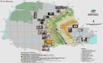 O projeto Stios Geolgicos e Paleontolgicos do Paran foi iniciado pela Minerais do Paran S.A - Mineropar, em 2003, com o principal objetivo de integrar a geologia ao turismo, tanto levando o conhecimento geolgico aos atrativos tursticos naturais, quanto tornando a geologia um atrativo turstico, com a transformao de pontos notveis (afloramentos, paisagens, minas) em produtos tursticos. </br></br> Palavras-chave: Dimenso Socioambiental. Regio. Territrio. Economia. Stios Paleontolgicos. Relevo.